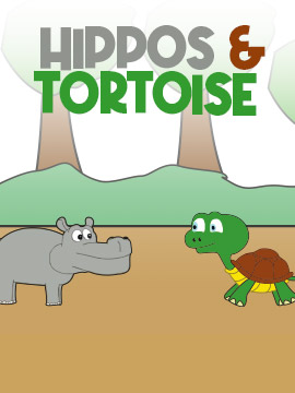 Hippos & Tortoise